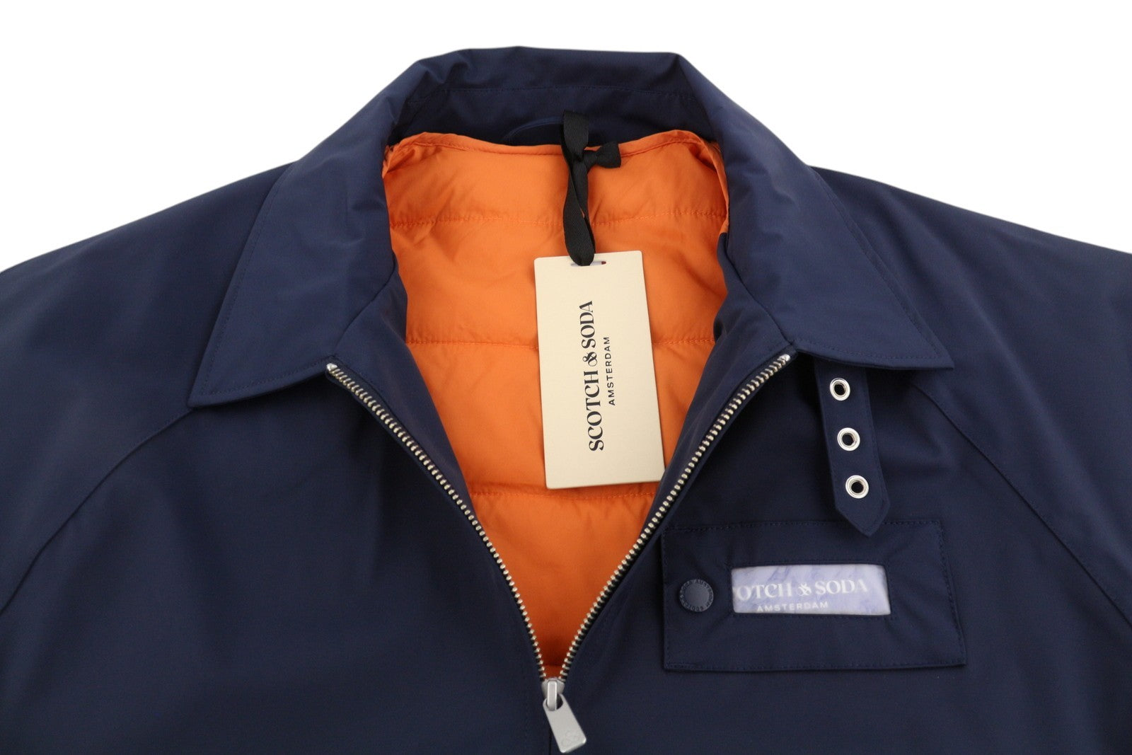 SCOTCH & SODA Men Jacket M Removable Lining Water Resistant Windproof Breathable