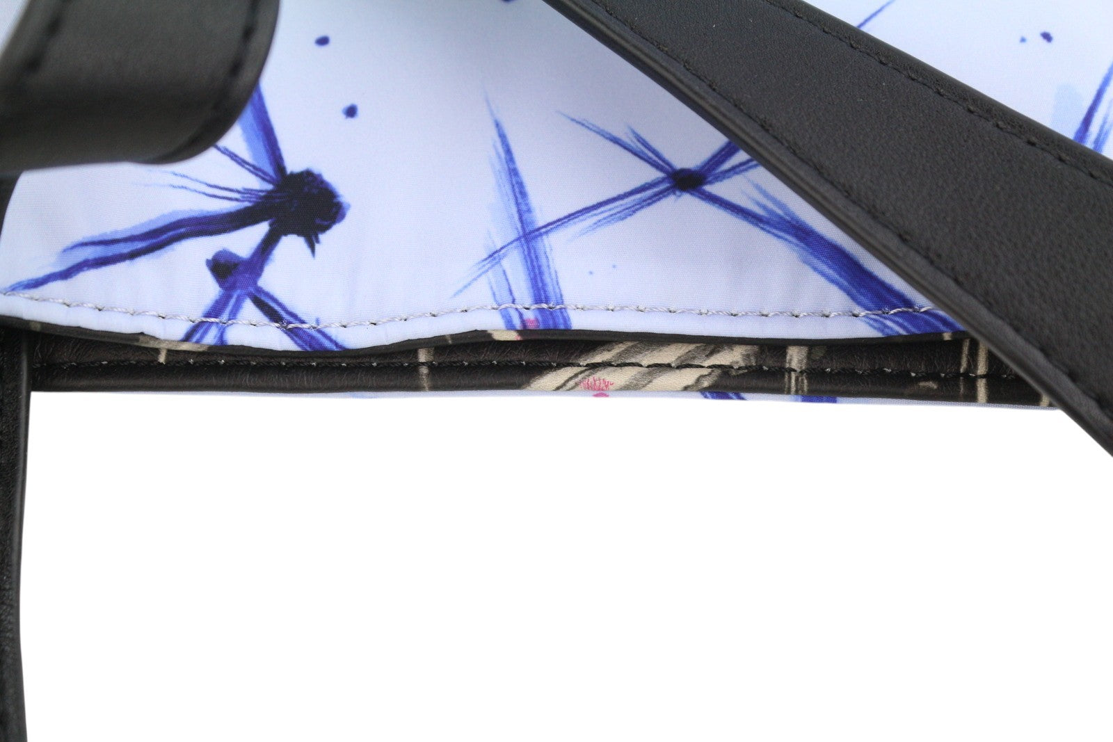 DESIGUAL Asterix Namibia Women Bag OS Blue Black Pattern Reversible Tote