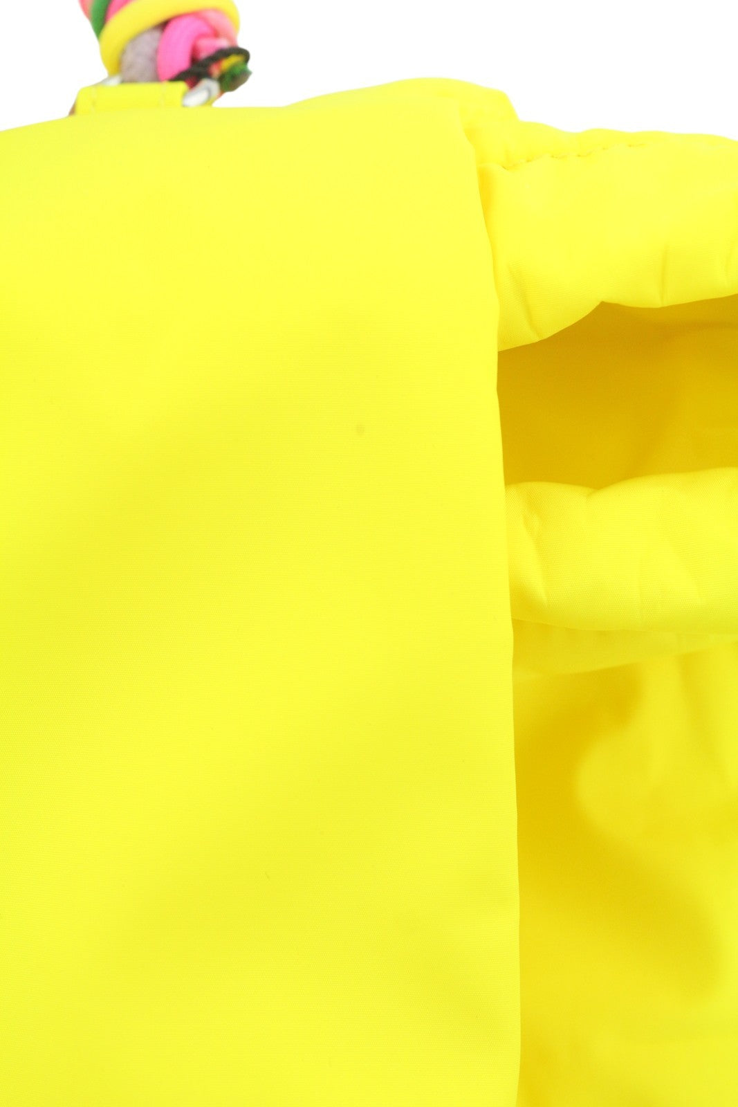 DESIGUAL Back Lolos Graz Women Bag OS Neon Yellow Drawstring Backpack