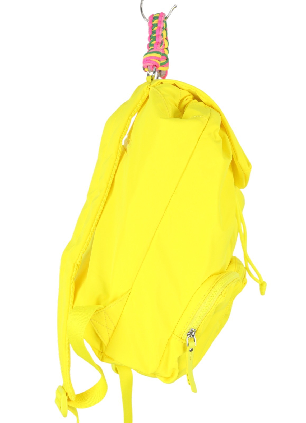 DESIGUAL Back Lolos Graz Women Bag OS Neon Yellow Drawstring Backpack