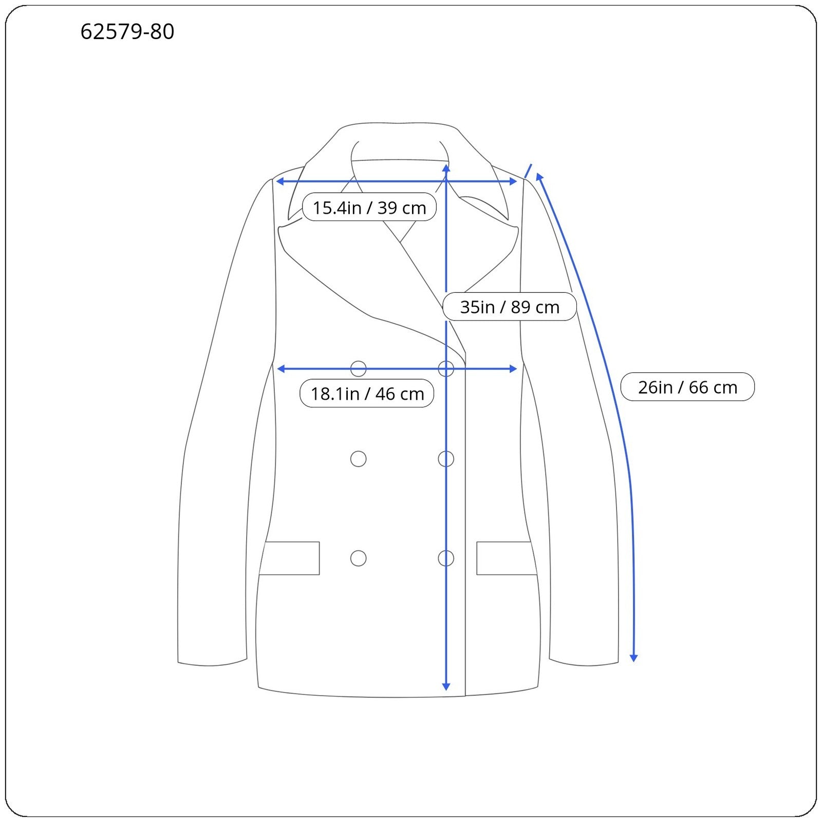 DESIGUAL Kytzia Women Coat 38 Grey Wool Blend Patterns Single-Breasted Lined