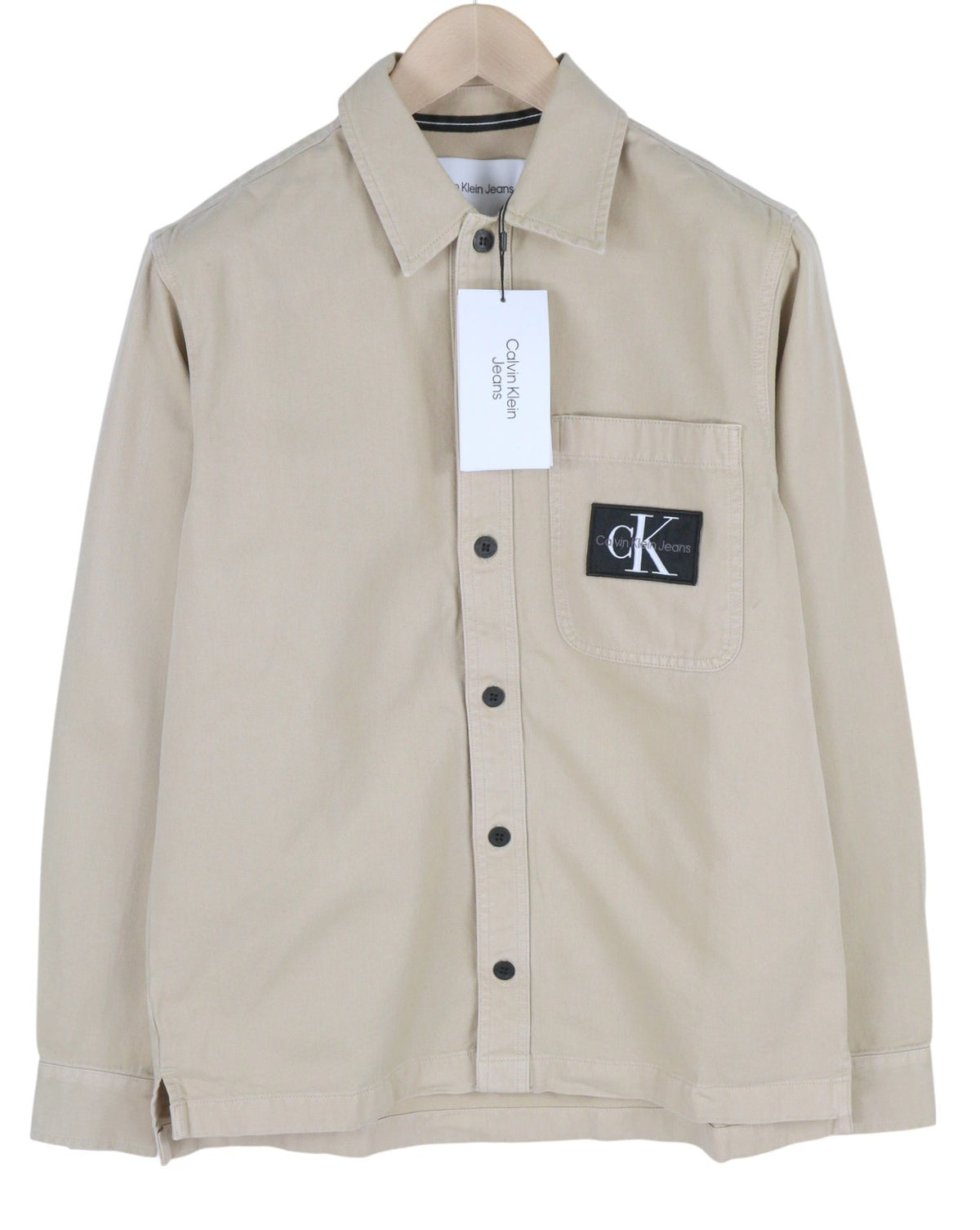 Beige Cotton Shirt