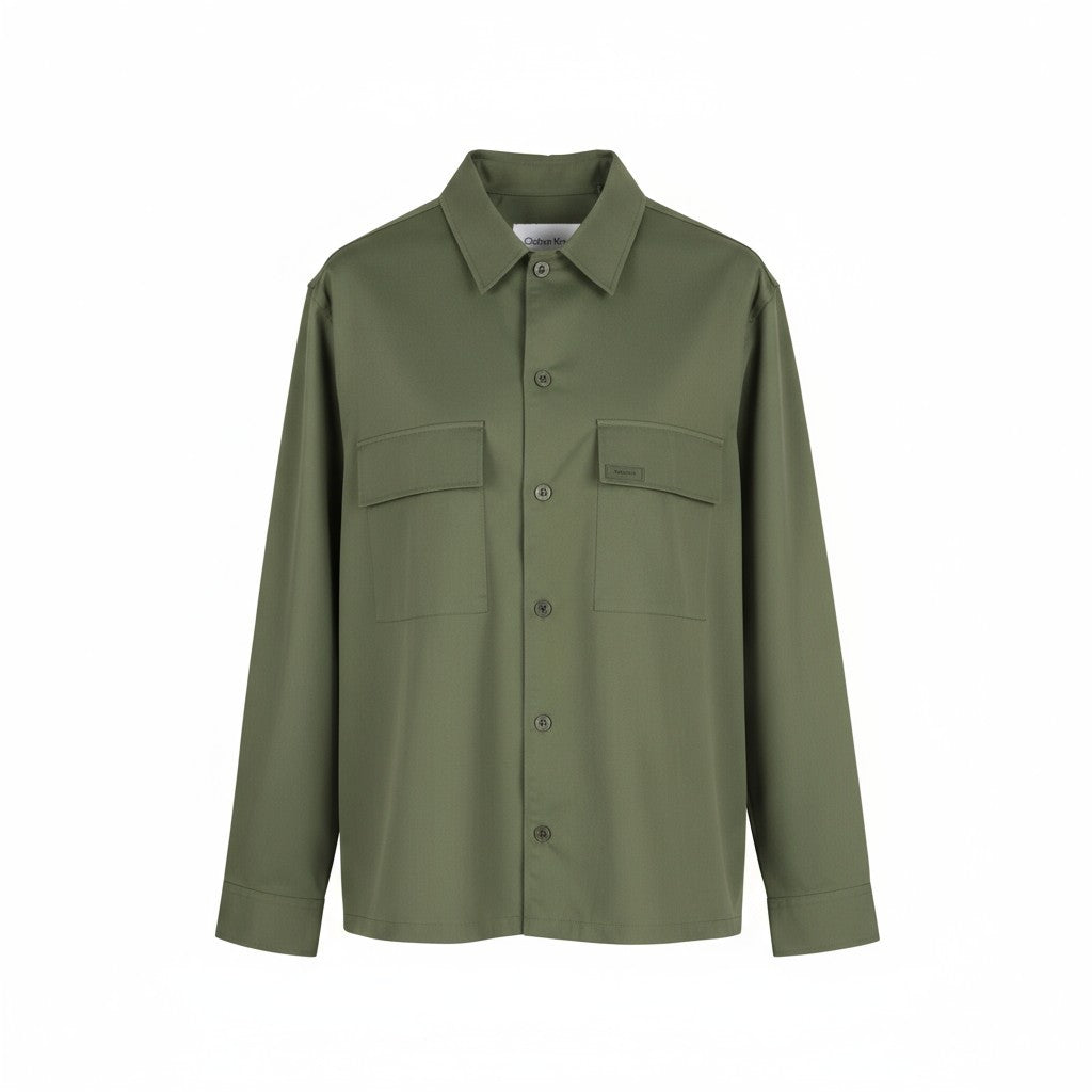Button-Up Minimal Twill