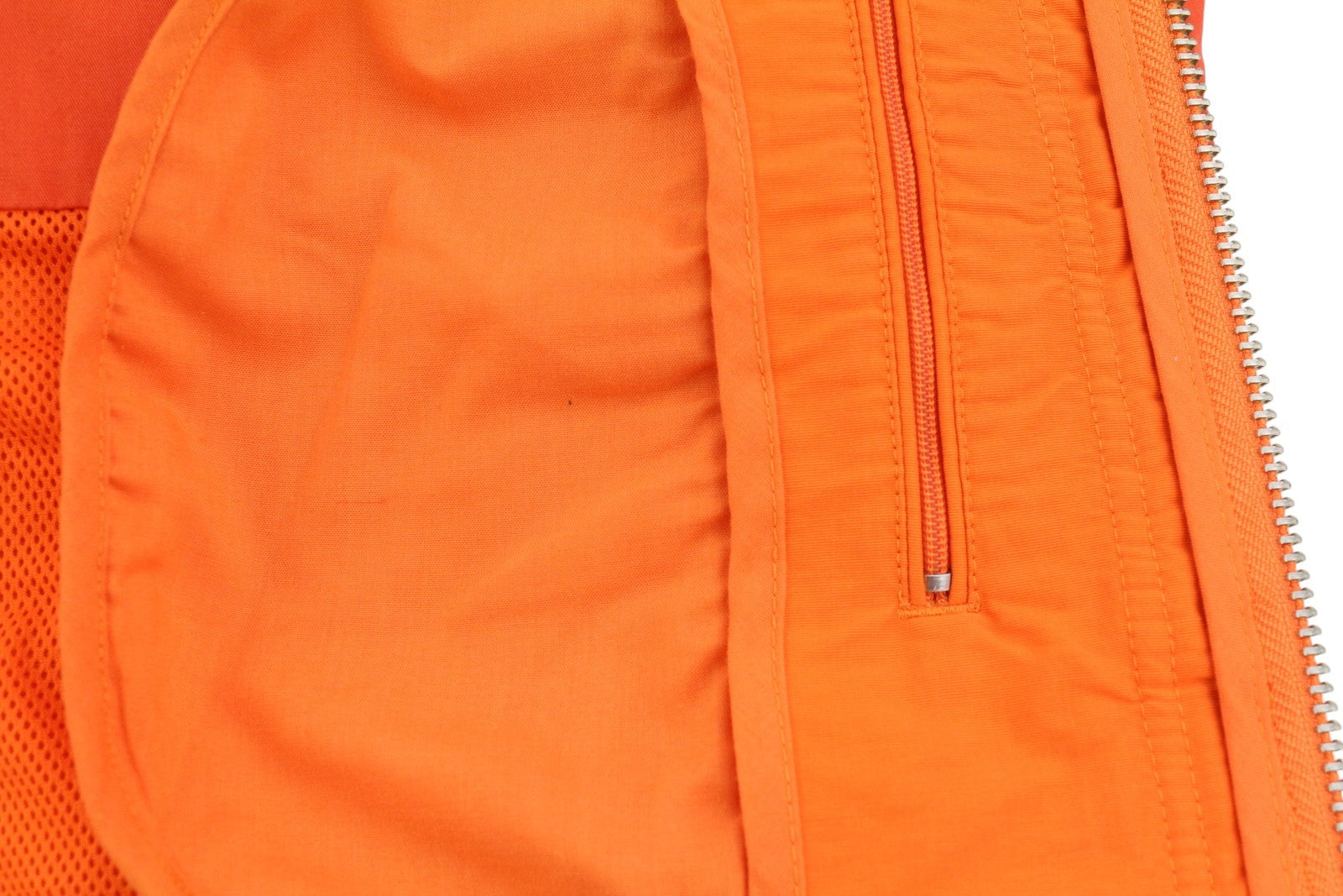 SCOTCH & SODA Men Jacket L Orange Hooded Unlined Full Zip Lightweight