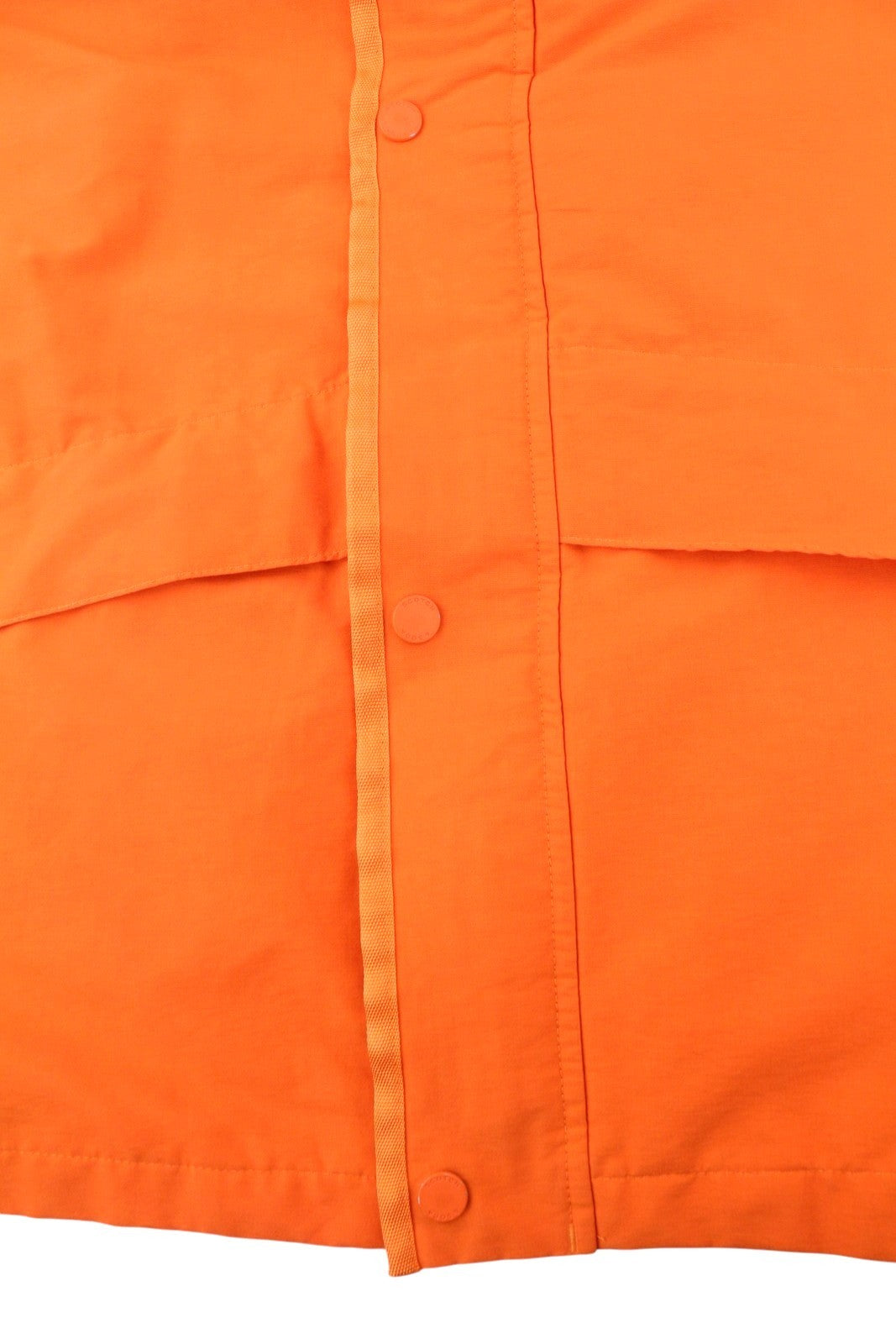 SCOTCH & SODA Men Jacket L Orange Hooded Unlined Full Zip Lightweight
