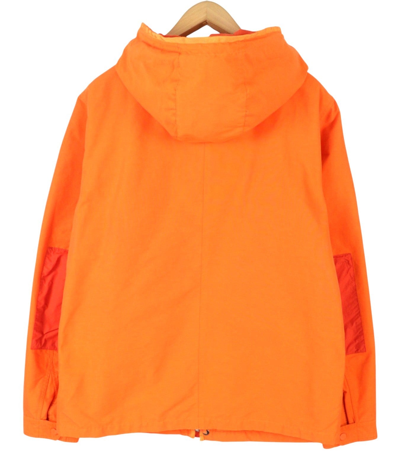 SCOTCH & SODA Men Jacket L Orange Hooded Unlined Full Zip Lightweight