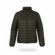 SCOTCH & SODA Men Jacket S Dark Brown Quilted Padded Full Zip Puffer