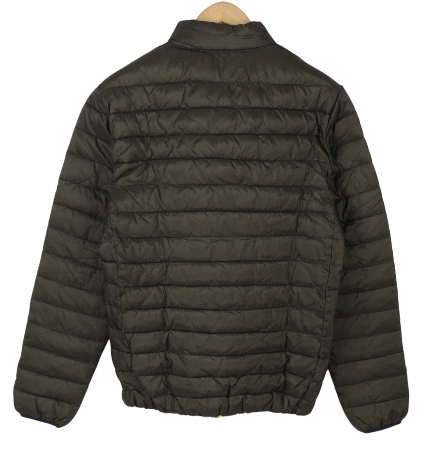 SCOTCH & SODA Men Jacket S Dark Brown Quilted Padded Full Zip Puffer