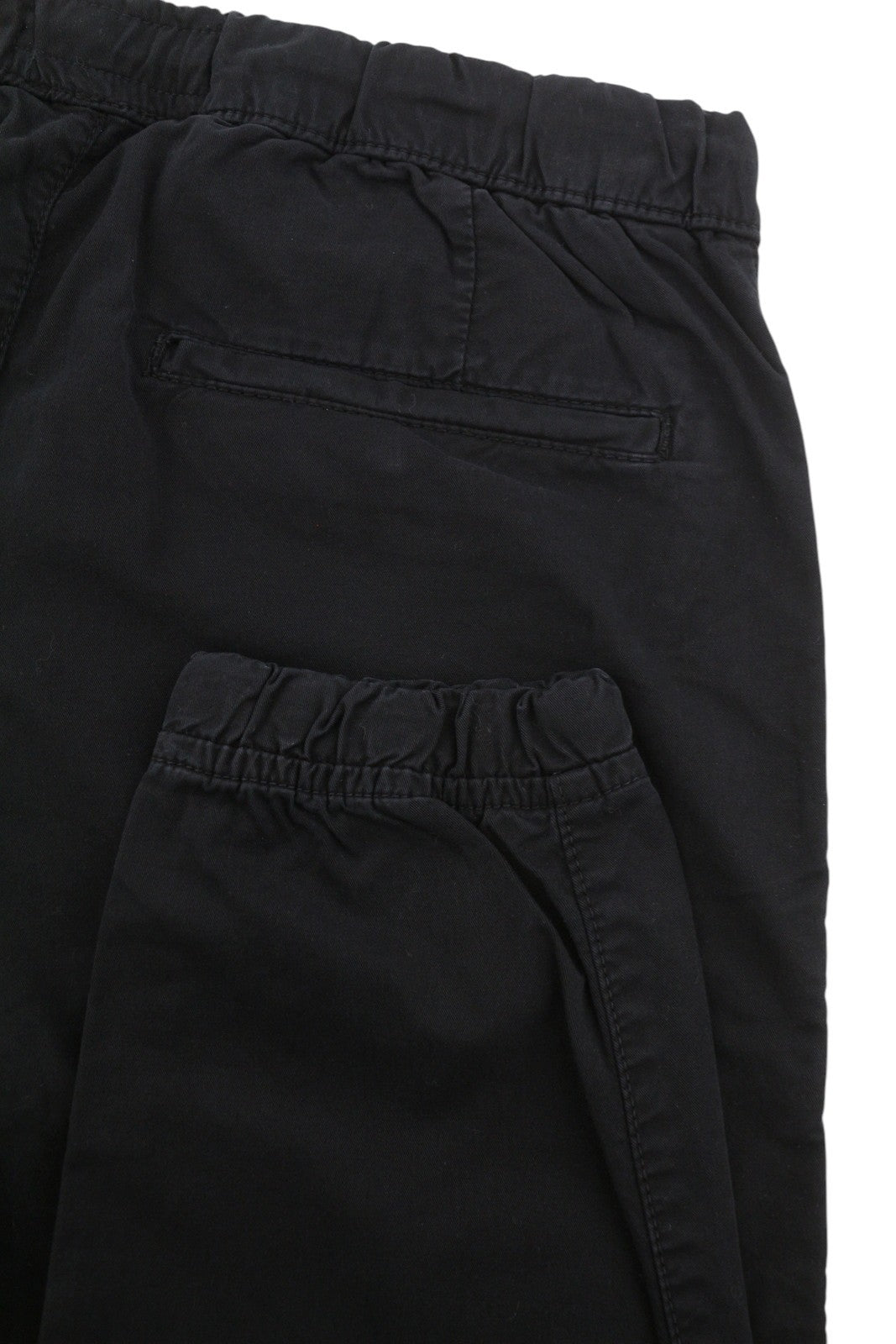 AMERICAN EAGLE OUTFITTERS Twill Jogger Men Trousers S Black Flex Stretch