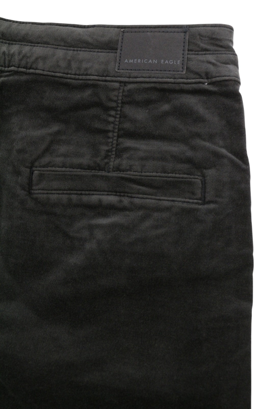 AMERICAN EAGLE OUTFITTERS Hi-Rise Mini Super Stretch Women Skirt UK8 Black Mini