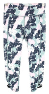 Blue Polyester Sport Leggings