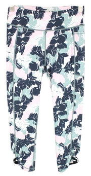 SWEATY BETTY Women Sport Leggings S Blue Patterned Activewear Pull On Gym