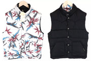 SCOTCH & SODA Ams Couture Men Jacket L Black Reversible Snaps Patterns Quilted