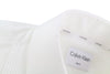 CALVIN KLEIN vakarinė smokinginė vyriška formalioji marškinėliai M balti su klostėmis ir sagomis