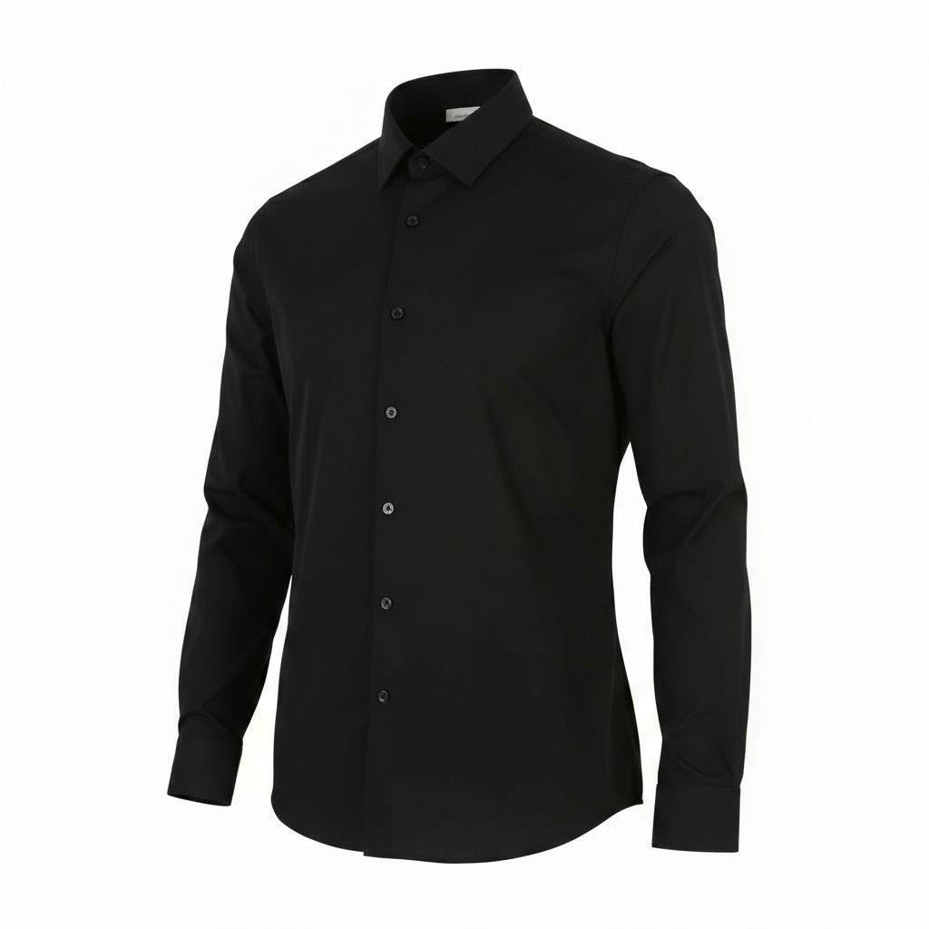 Formal Shirt Poplin Stretch Slim