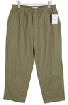 Green Cotton Trousers