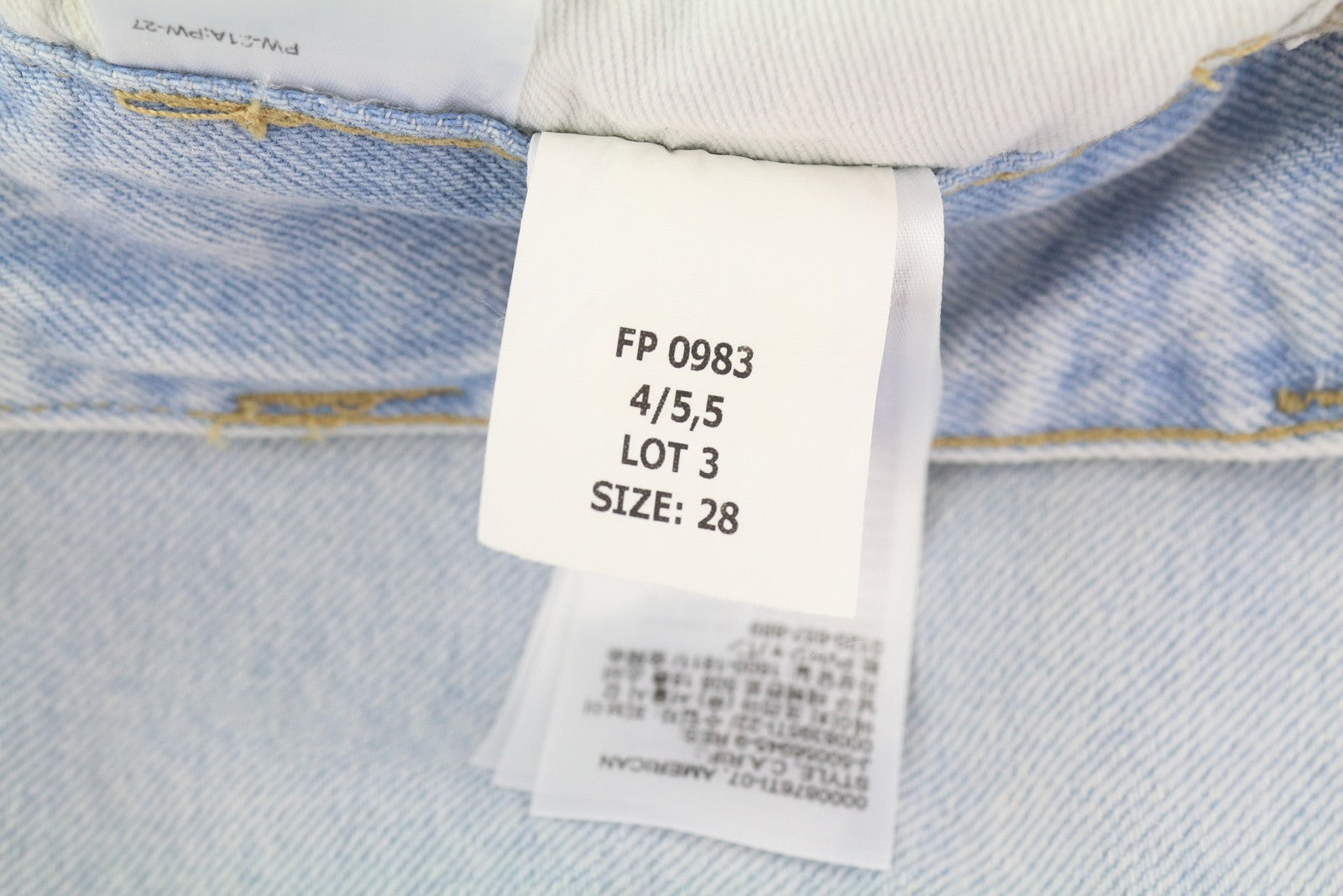 CALVIN KLEIN 90s Loose Pleated Men Jeans W28 Washed Blue Wide Leg Zip RRP$272
