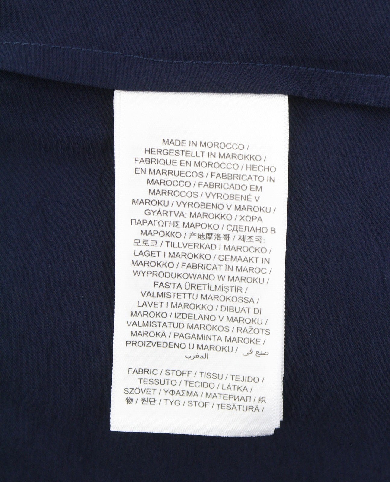 GANT Pop Over Women Blouse EU42 Classic Blue V-Neck Loose 3/4 Sleeve