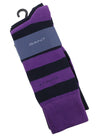 Socks Barstripe And Solid 2-Pack