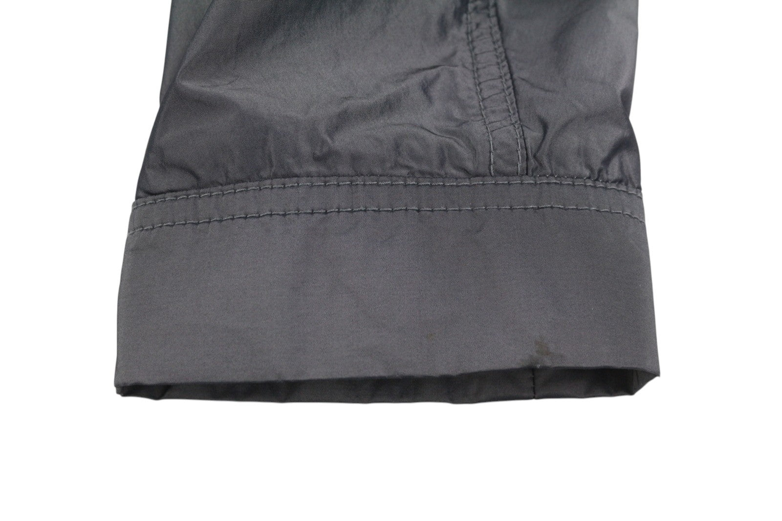 HUGO BOSS Orick Men Jacket EU50 L Grey High Neck Full Zip Lightweight