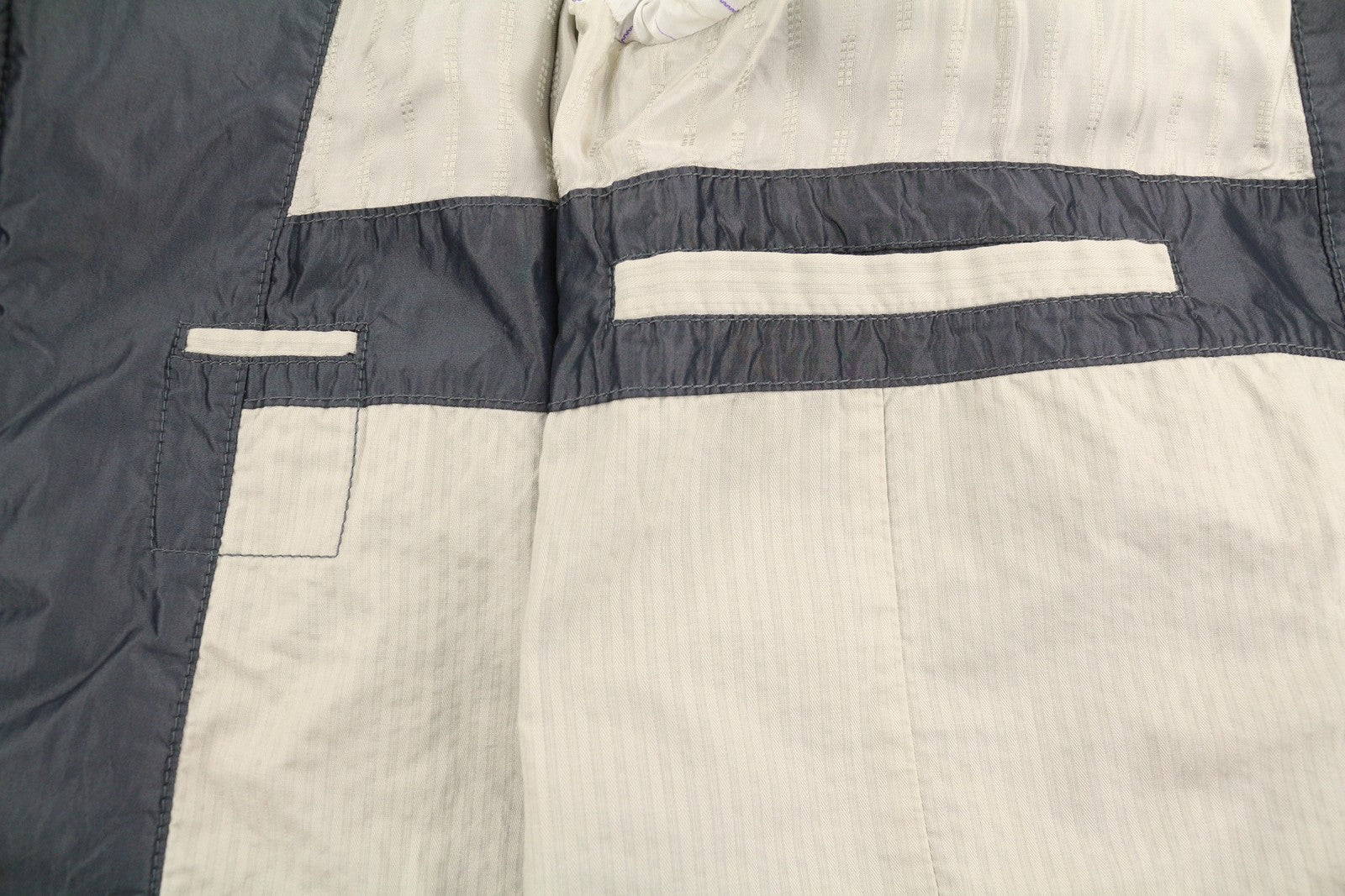 HUGO BOSS Orick Men Jacket EU50 L Grey High Neck Full Zip Lightweight