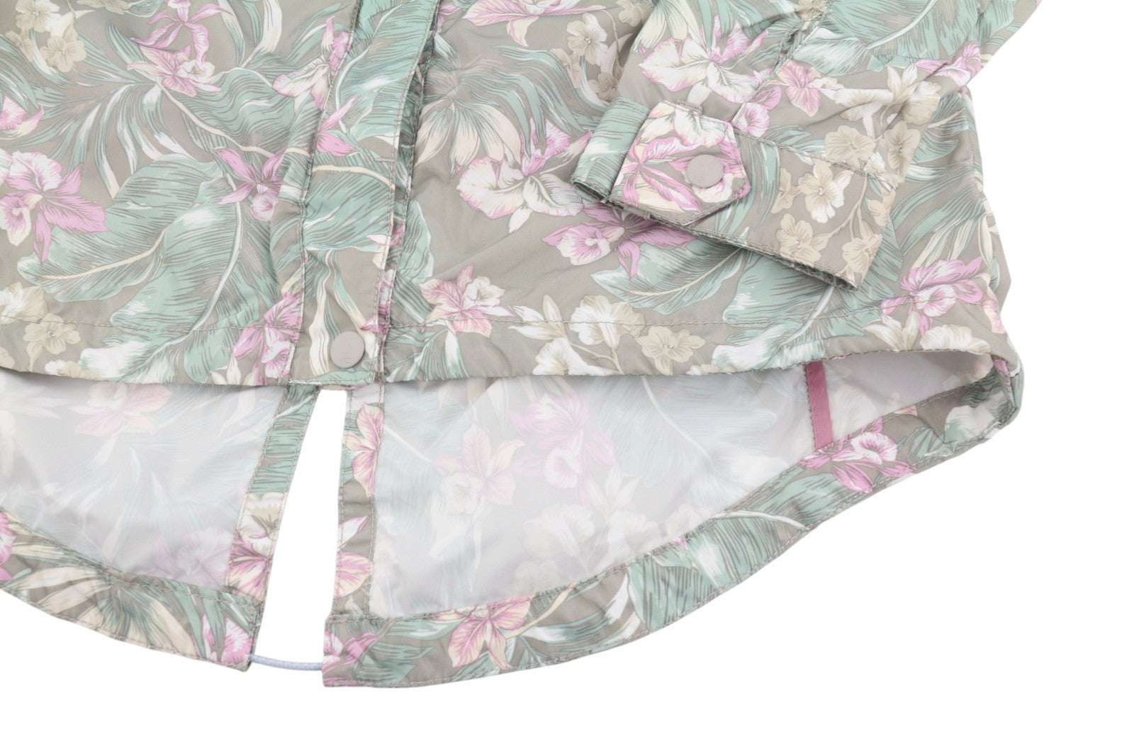 O'NEILL Adventure Women Jacket M Floral Print Internal Shoulder Straps Parka