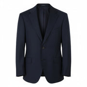 SUITSUPPLY Lazio Single Breasted Men Blazer UK46S Dark Blue Wool Notch Lapel