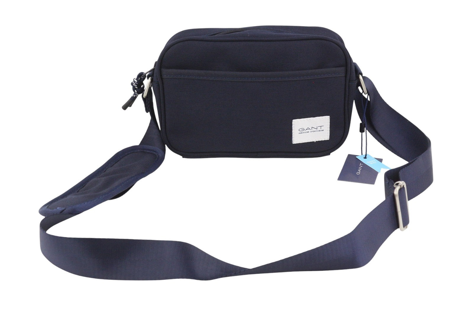 GANT Essential Shoulder Women Bag OS Evening Blue Adjustable Strap Logo