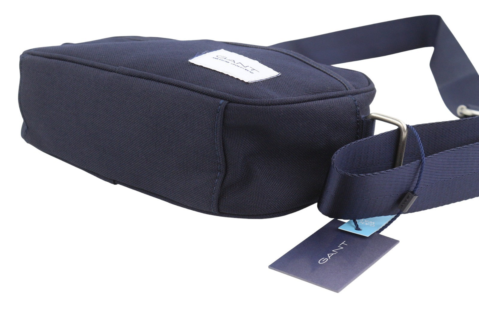 GANT Essential Shoulder Women Bag OS Evening Blue Adjustable Strap Logo