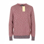 SCOTCH & SODA Men Jumper M Red Melange Crew Neck Tight Knit Long Sleeve Pull On