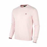SCOTCH & SODA Men Jumper M Light Pink Tight-Knit Crew Neck Long Sleeve Pull On