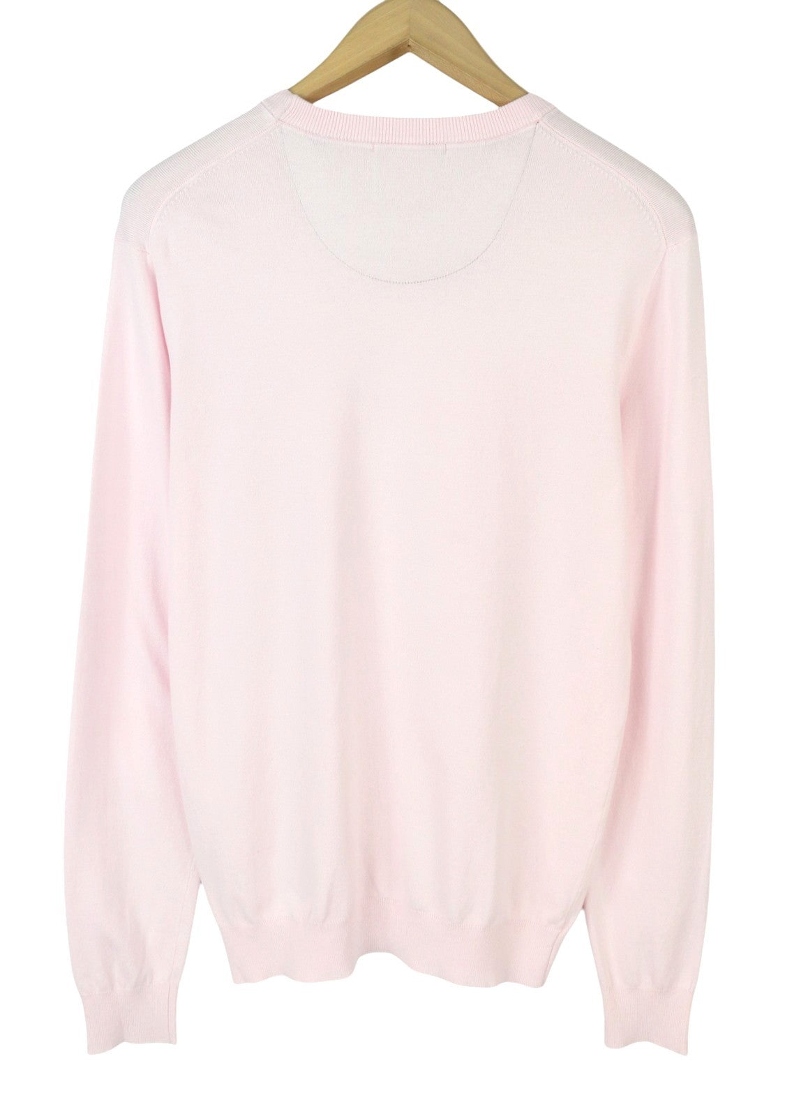 SCOTCH & SODA Men Jumper M Light Pink Tight-Knit Crew Neck Long Sleeve Pull On