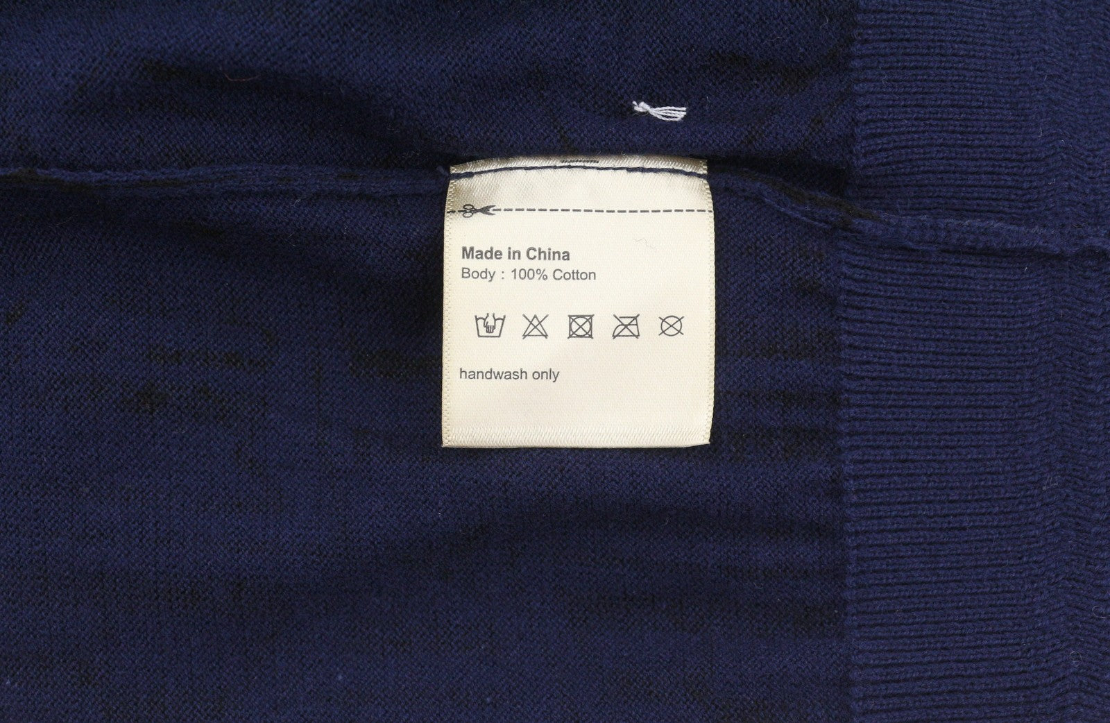 SCOTCH & SODA Men Jumper M Dark Blue Patterned Tight Knit Crew Neck Pull On