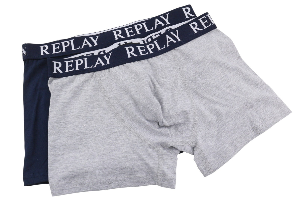 Blue Cotton Underwear