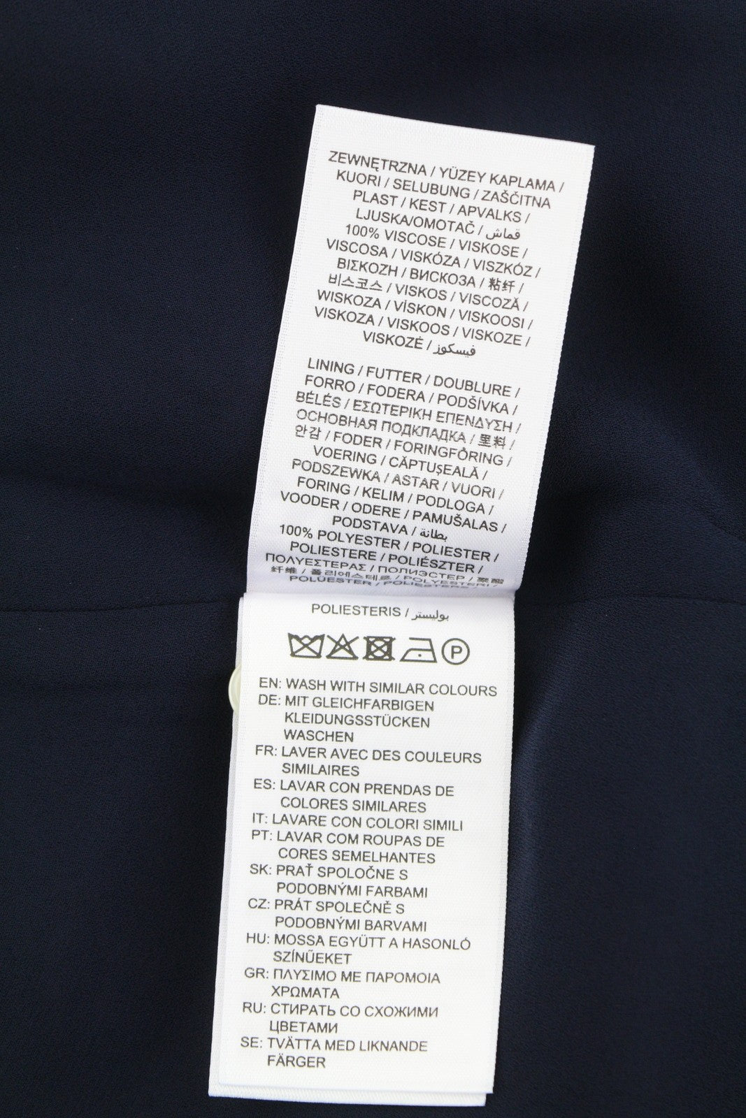 GANT Wild Floral Boatneck Women Dress EU42 Classic Blue Mini Crew Short Sleeve