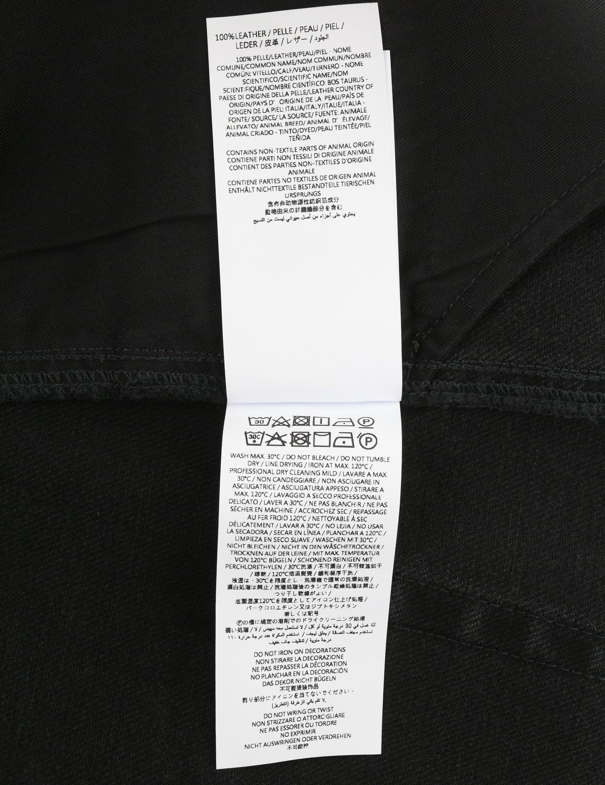 1989 STUDIO Spot Rhodesian Men Jeans W30 Black Paint Detail Zip Fly RRP501