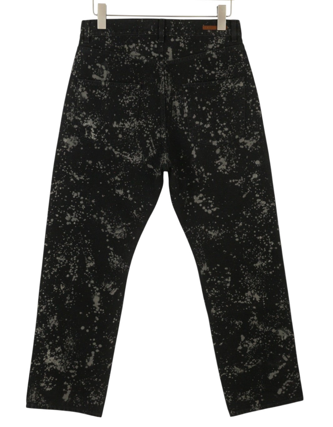 1989 STUDIO Spot Rhodesian Men Jeans W30 Black Paint Detail Zip Fly RRP501