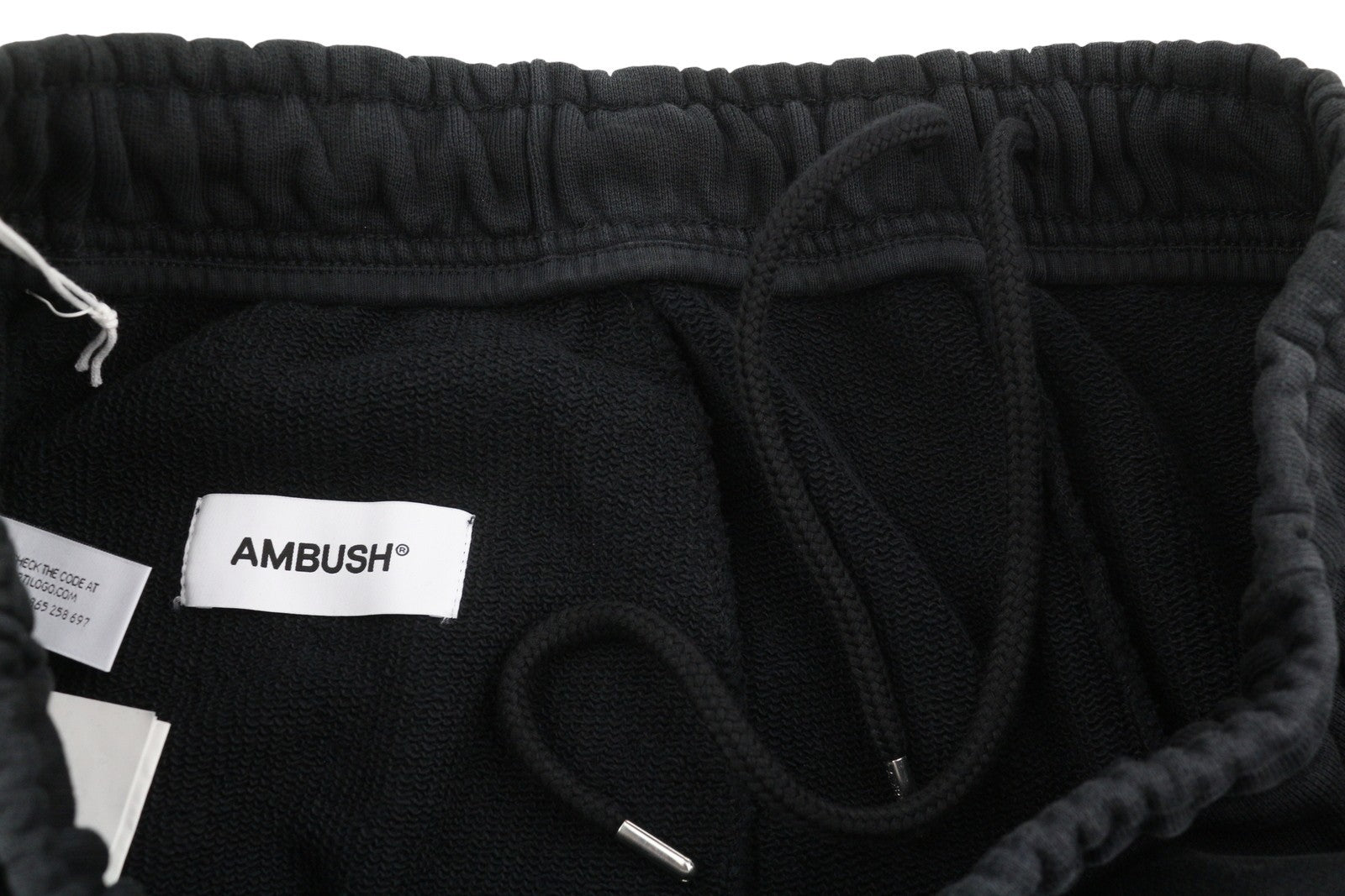 AMBUSH Wide Sweatpants Tap Shoe No Col Men Trousers XL Black Straight RRP550