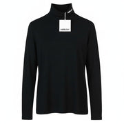 AMBUSH Fitted Turtleneck Tap Shoe Blanc Men T-Shirt XL Black Pull On RRP185