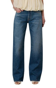 ARMARIUM Diletta Women Jeans 42 Blue Washed Relaxed Twisted RRP415