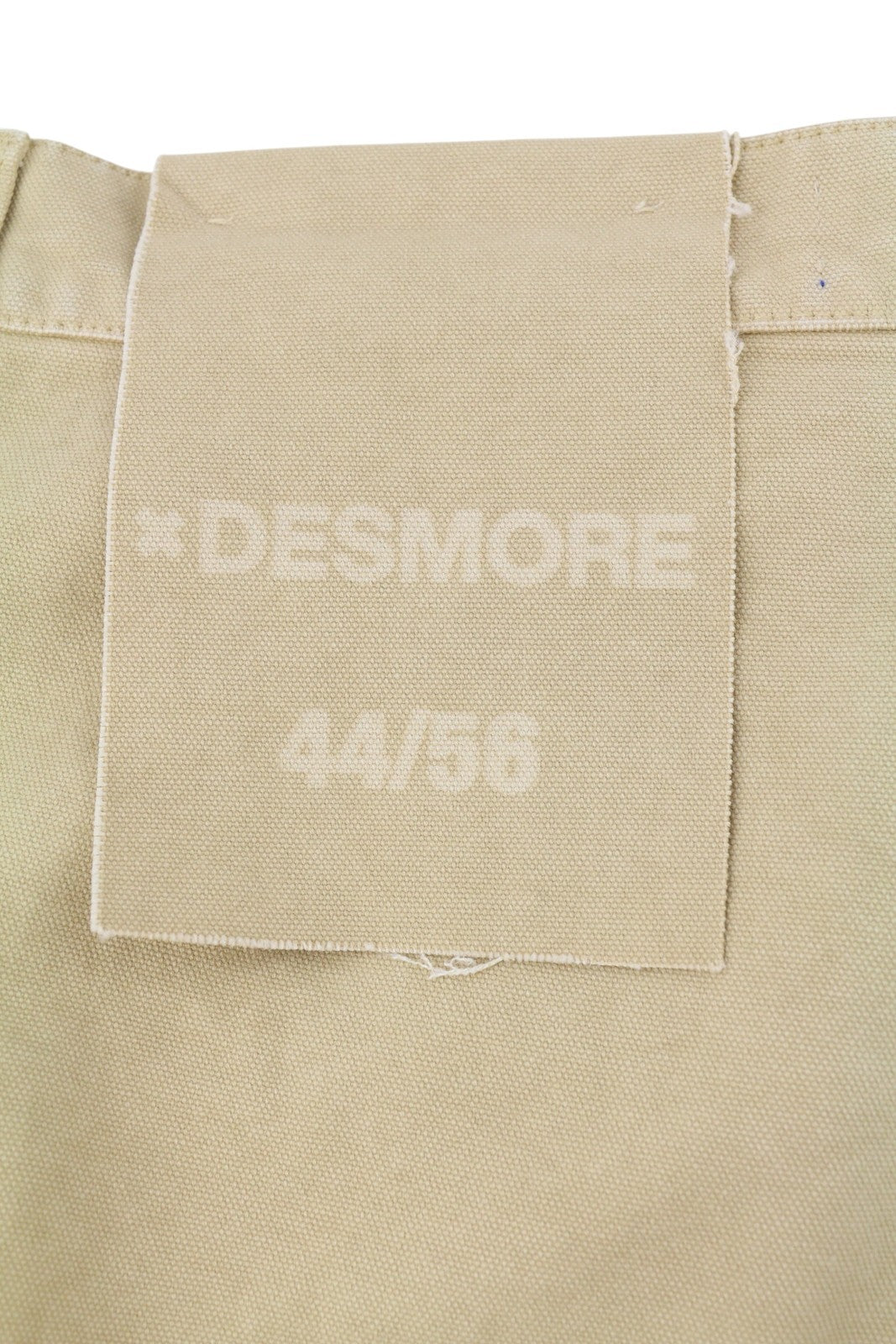 DESMORE Cargo Men Trousers W36 Light Brown Distress Zip