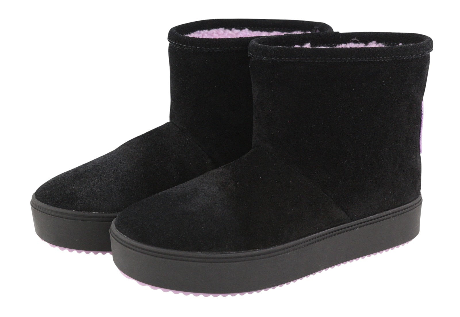 CHIARA FERRAGNI Ankle Eyelike Black Suede Women Boots EU37 RRP275