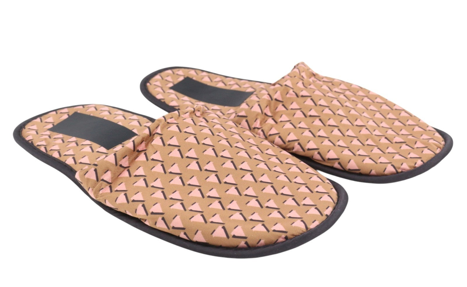 MARINA RINALDI Women Set OS Pink Patterned Travel Eye Mask And Slippers