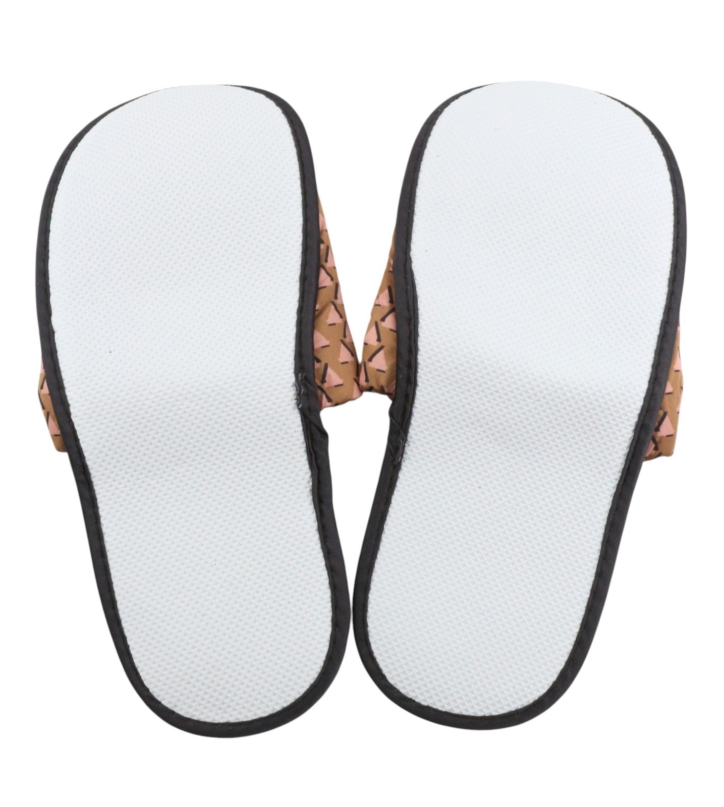 MARINA RINALDI Women Set OS Pink Patterned Travel Eye Mask And Slippers