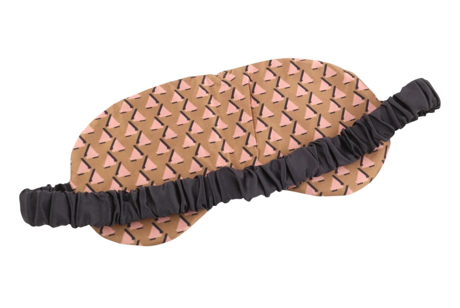 MARINA RINALDI Women Set OS Pink Patterned Travel Eye Mask And Slippers