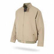 LEVI'S Men Jacket XS Beige Band Neck Full Zip Lightweight Bomber