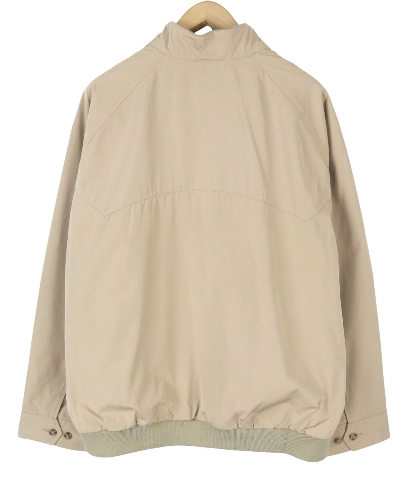 LEVI'S Men Jacket 2XL Beige Band Neck Full Zip Lightweight Bomber