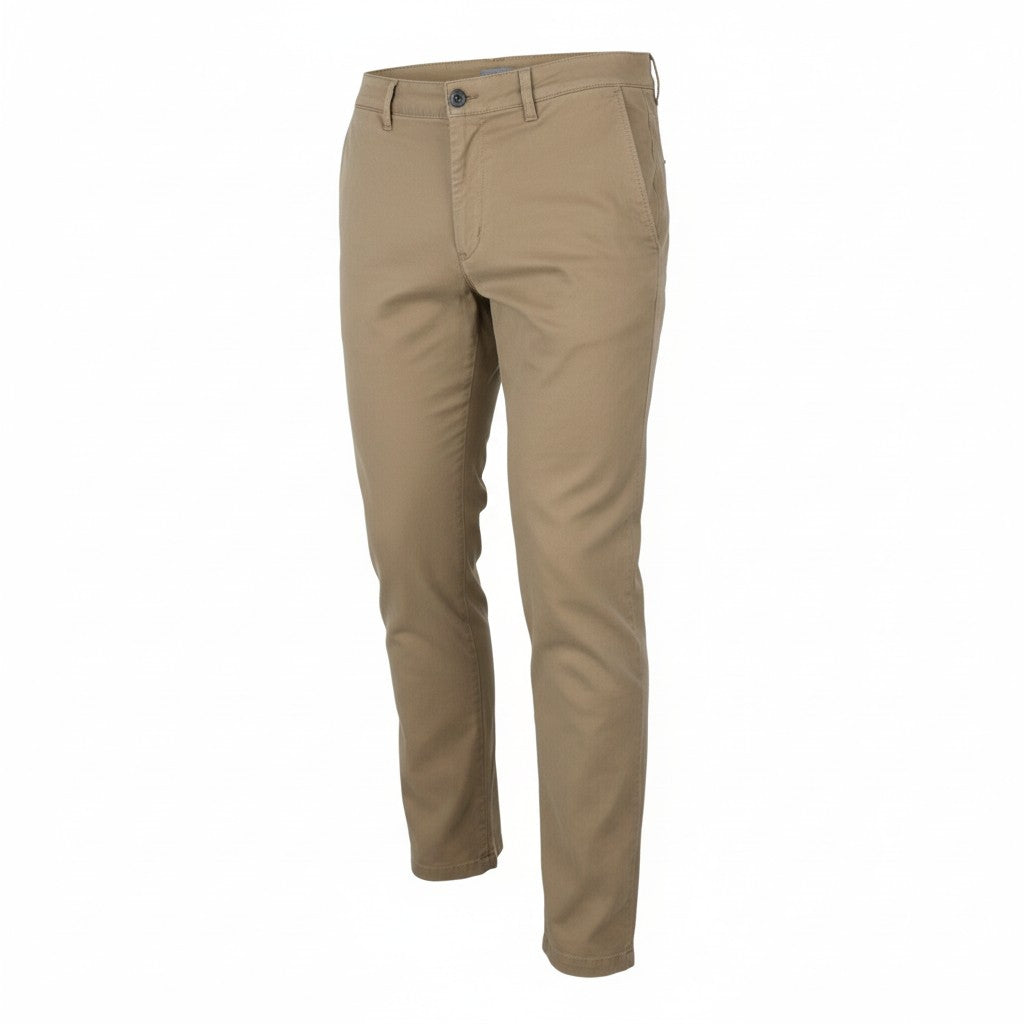 HARMONT & BLAINE Sport Men Trousers 54 W39 Brown Regular Fit Zip Fly Chino