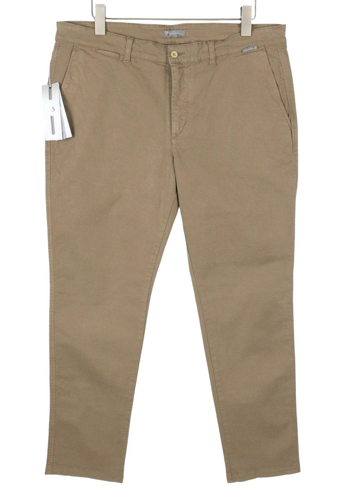 HARMONT & BLAINE Sport Men Trousers 54 W39 Brown Regular Fit Zip Fly Chino