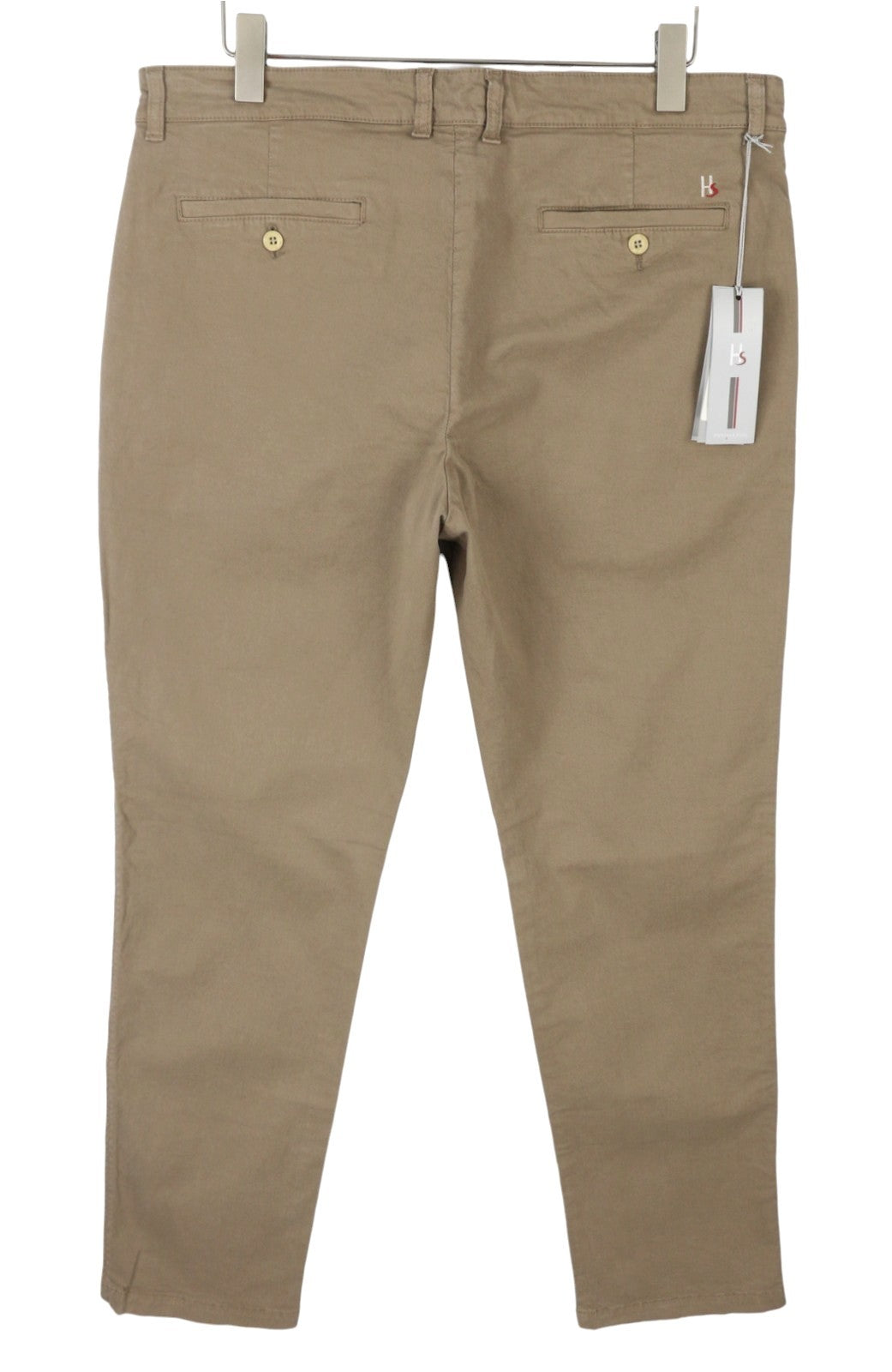 HARMONT & BLAINE Sport Men Trousers 54 W39 Brown Regular Fit Zip Fly Chino